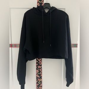 Alo Yoga Cropped Sweatshirt Hoodie- excellent condition